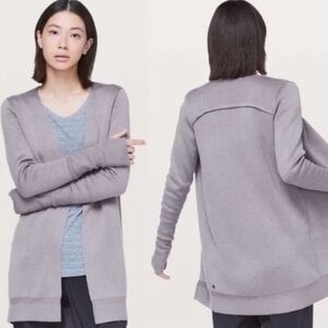 Lululemon Athletica City Street Light Purple Women's Cardigan (Size 4)